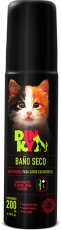 Baño seco para gato cachorro Dinky